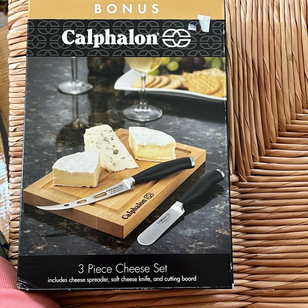 Calohalon3 piece cheese set